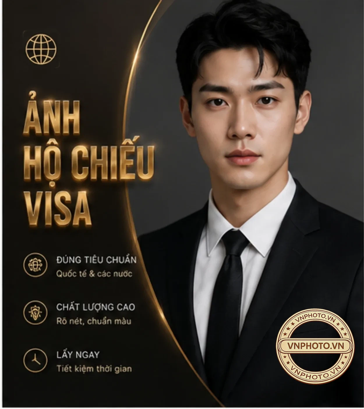 Chụp ảnh hộ chiếu visa
