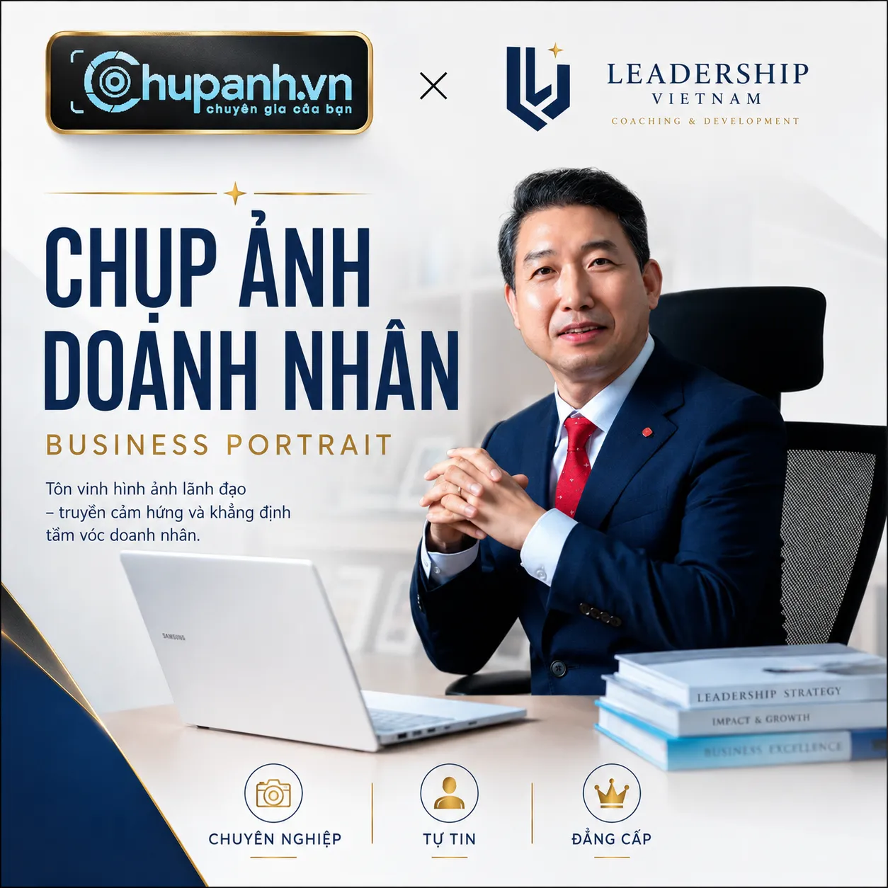 chụp ảnh doanh nhân Leadership Vietnam