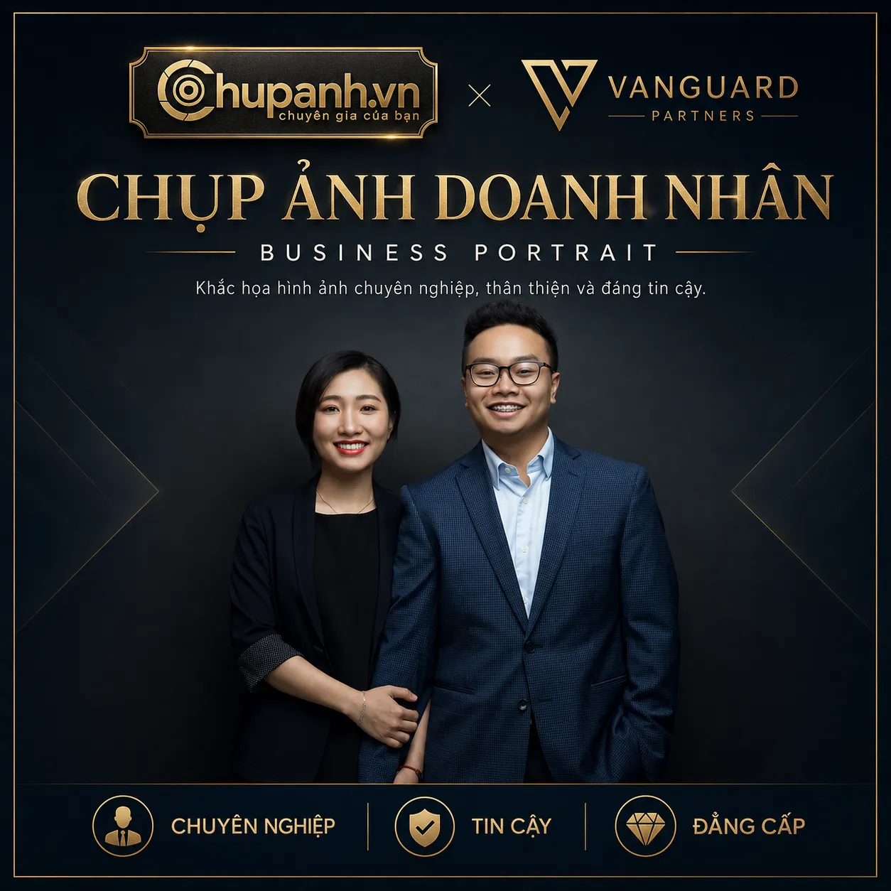 chụp ảnh doanh nhân Vanguard Partners