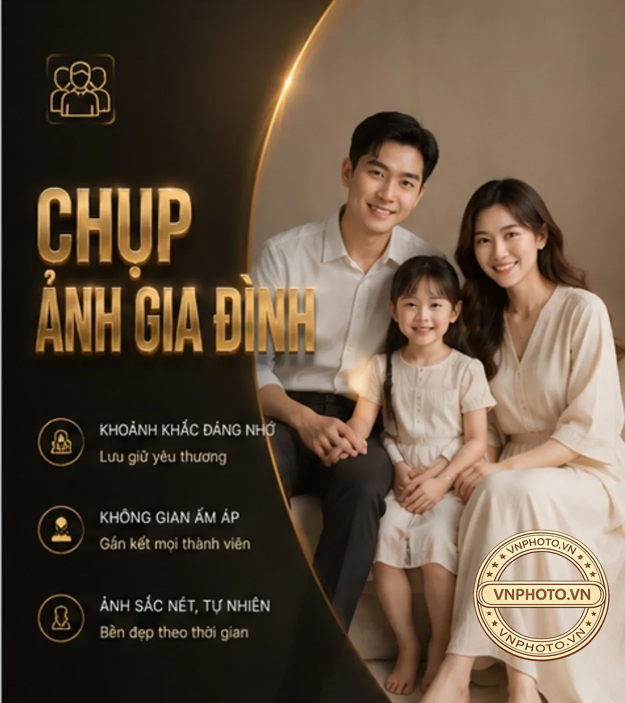 Chụp ảnh gia đình