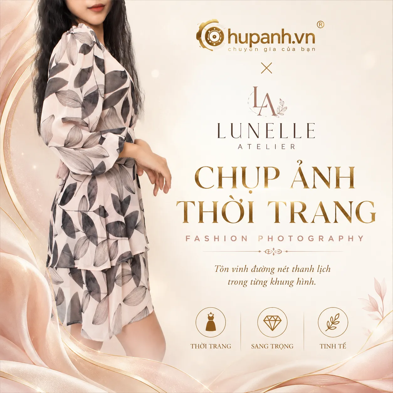 chụp ảnh thời trang Lunelle Atelier