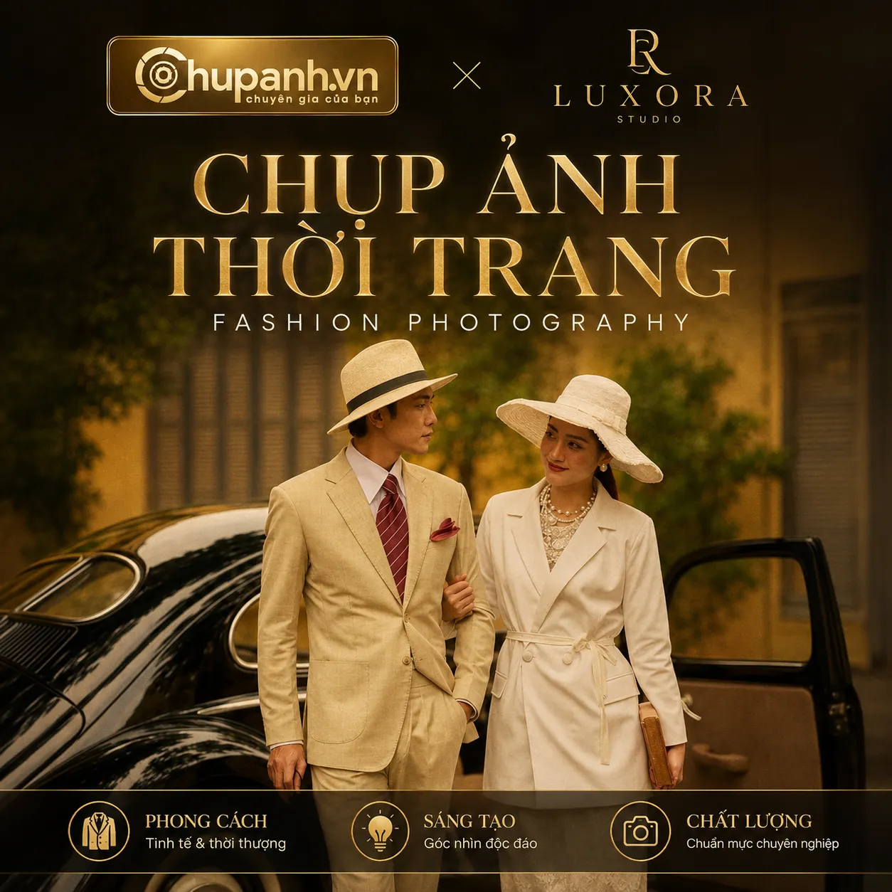 chụp ảnh thời trang Luxora Studio
