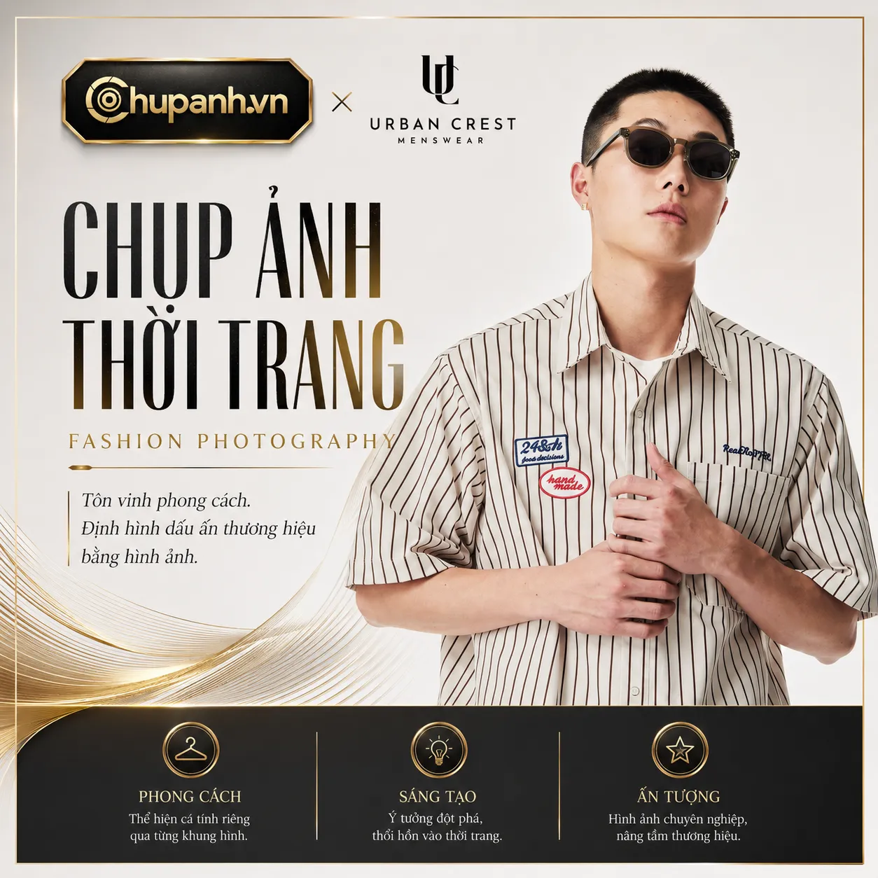 chụp ảnh thời trang Urban Crest Menswear