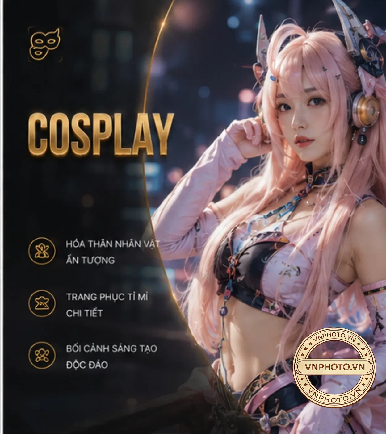 Chụp ảnh cosplay
