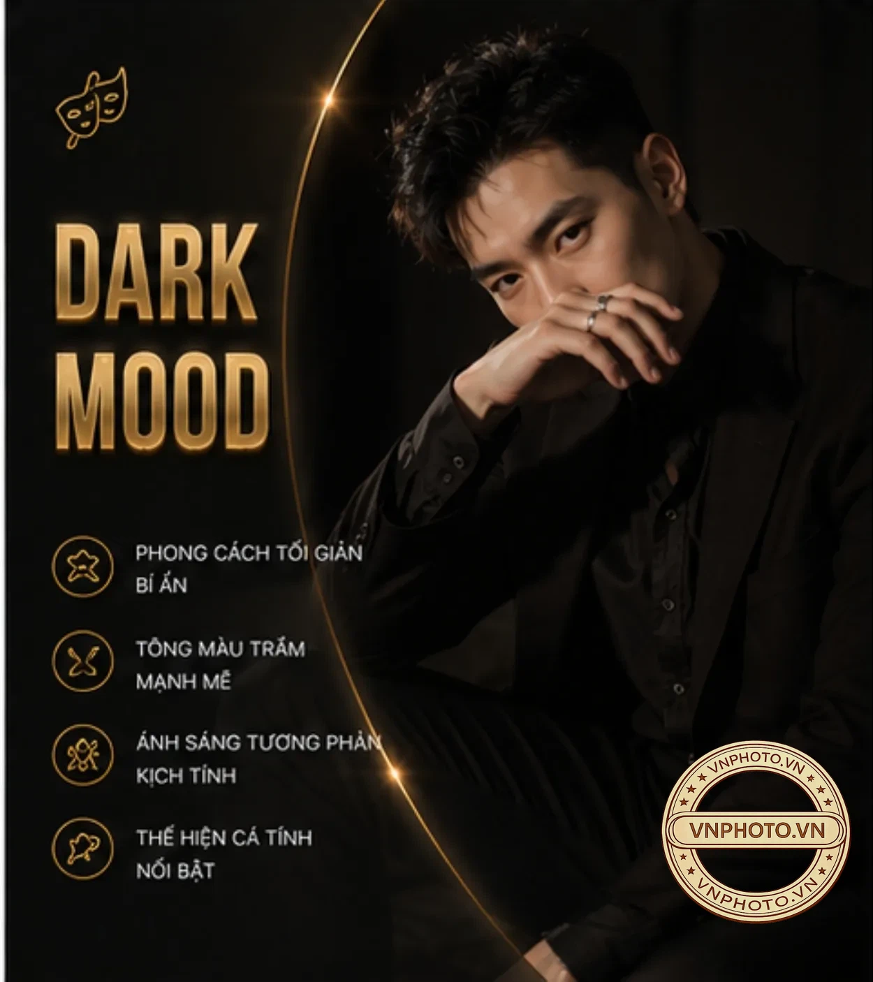 Chụp ảnh dark mood