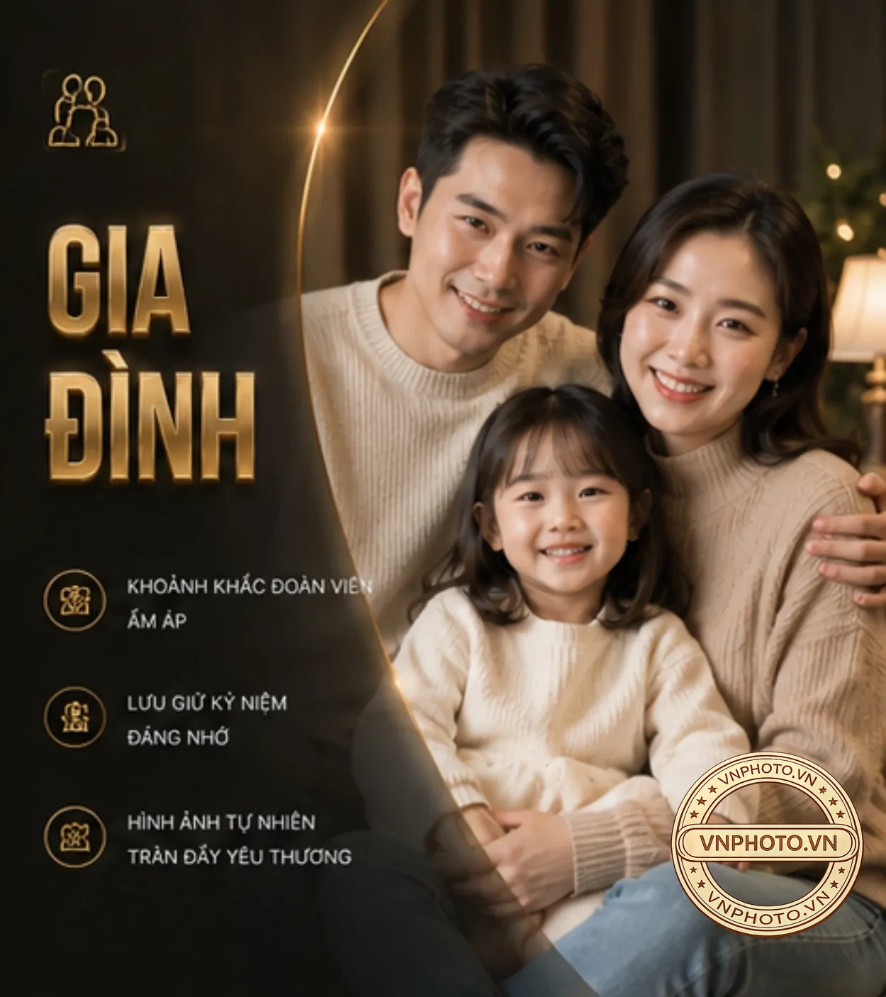 Chụp ảnh gia đình